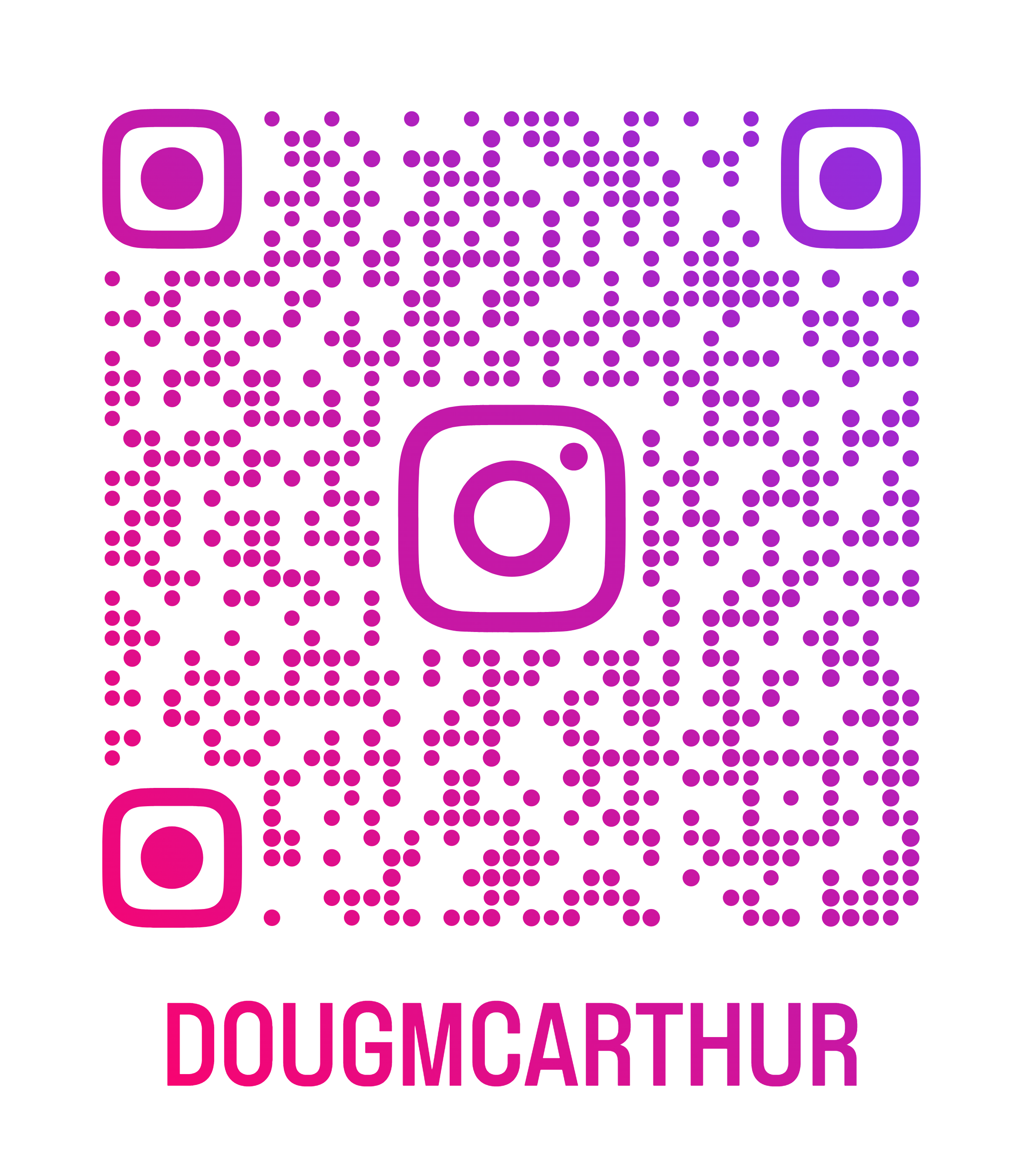 QR code for Instagram